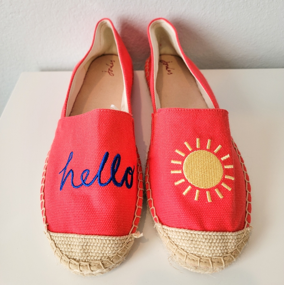 Red Espadrilles Joules